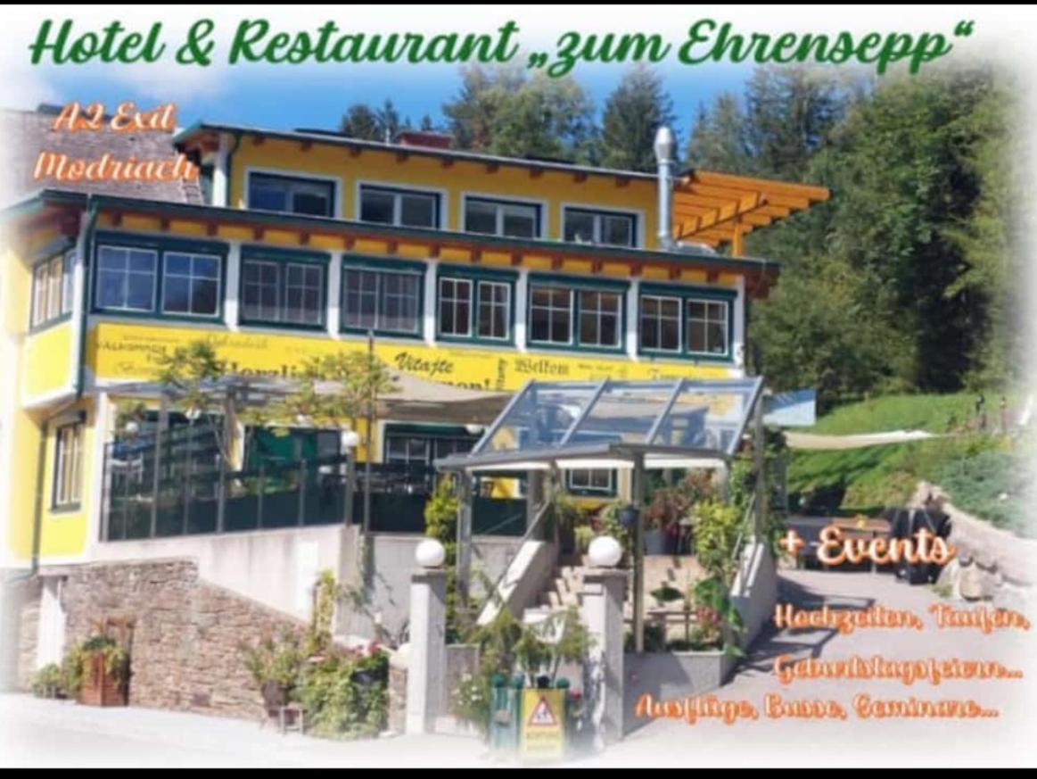 Gasthof Klug Zum Ehrensepp Modriach 外观 照片